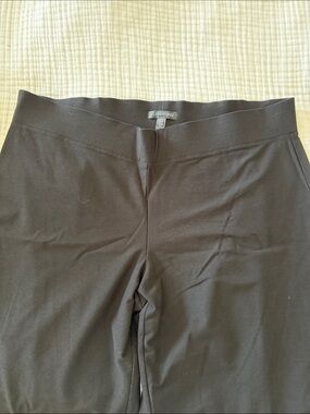 Eileen Fisher Black Pull-On Wide Waist Pants
